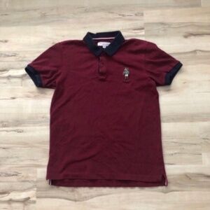 U.S. Polo Assn Red Polo Shirt Classic Style